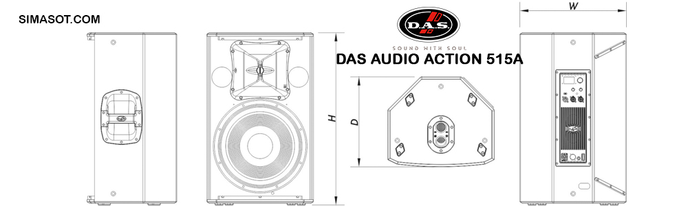 das audio action 515a